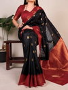 Ynf8002 Poly Cotton Zari Weaving Work Saree Wholesale Suppliers In Mumbai